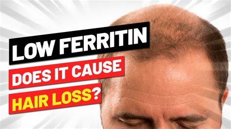 l low ferritin hair loss grow back